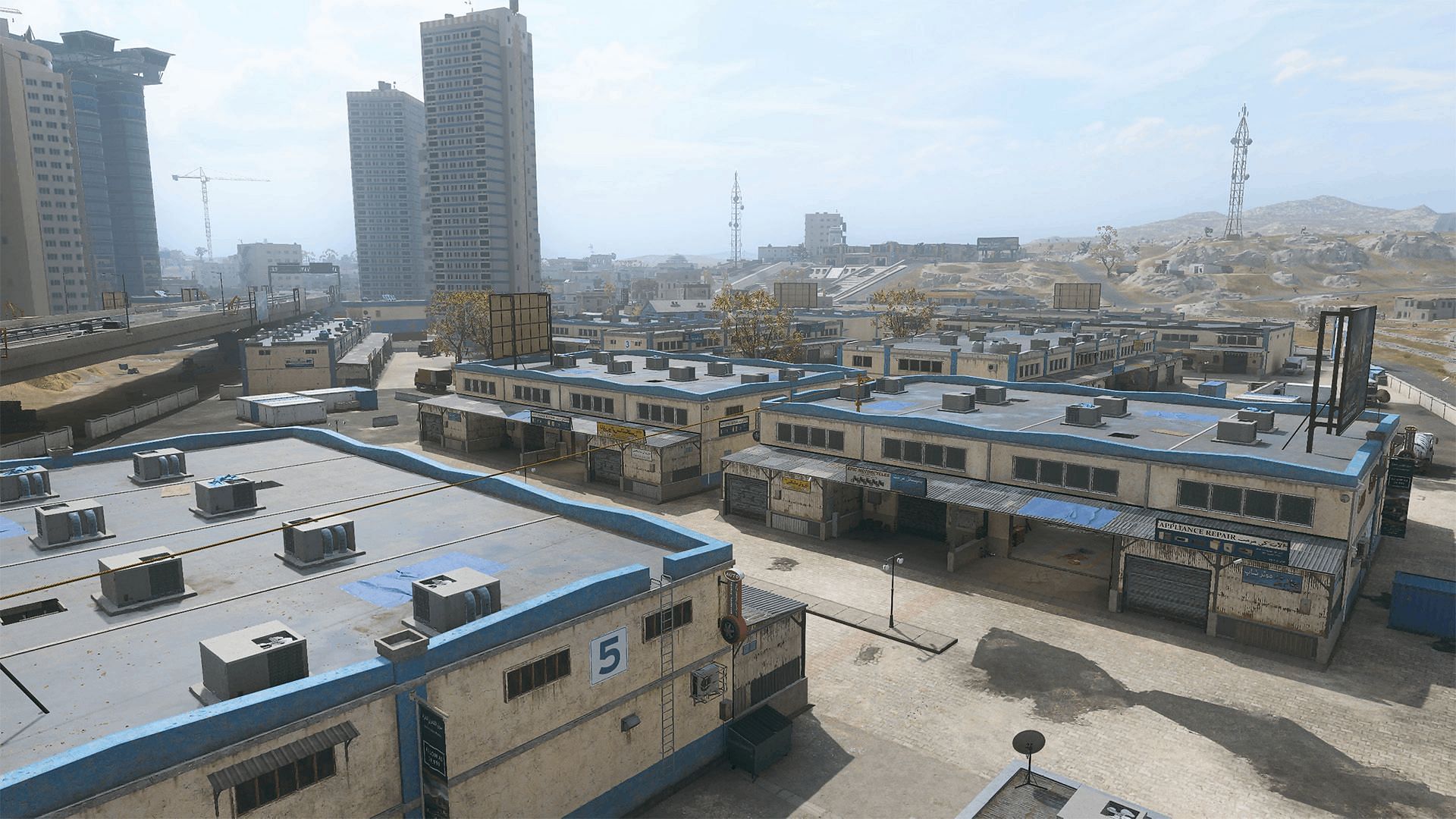 Quadri Shopping Center in MW3 Zombies (Image via Activision)