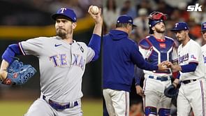 Rangers fans impressed with ace Andrew Heaney's outing in Game 4 of the World Series: "Take a bow"