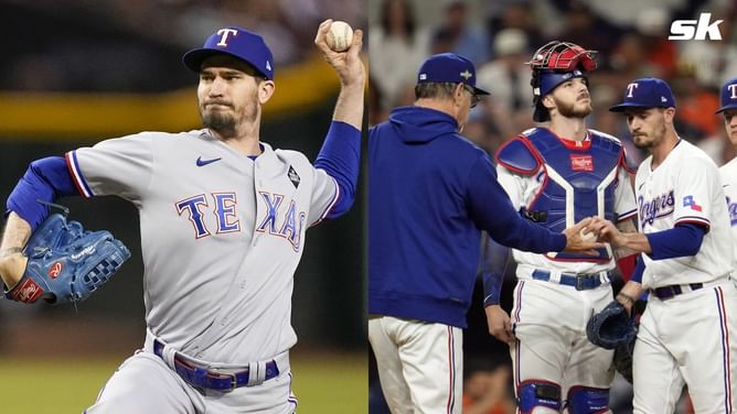 Rangers fans impressed with ace Andrew Heaney's outing in Game 4 of the World Series: "Take a bow"