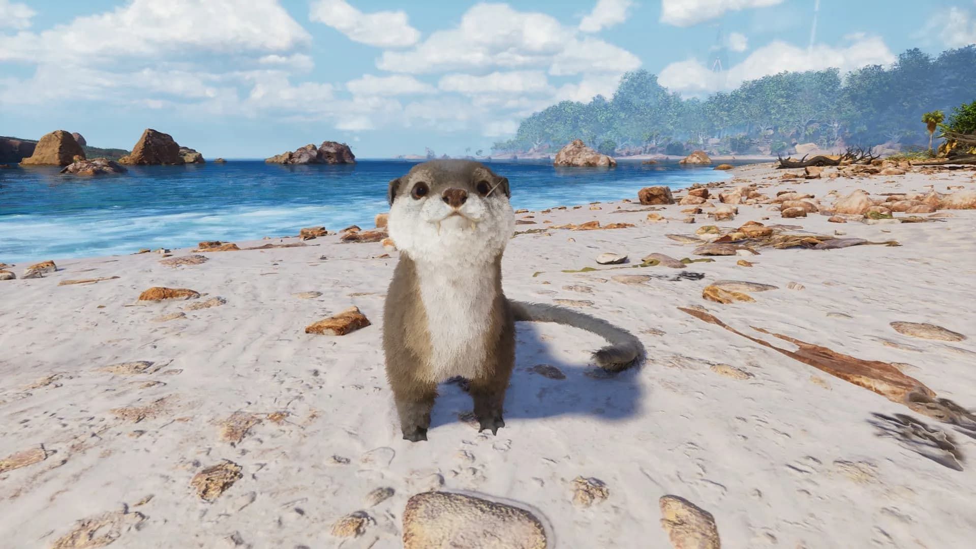 Otters are cute creatures and are perfect for beginners in ARK Survival Ascended (Image via Wildcard Studio)