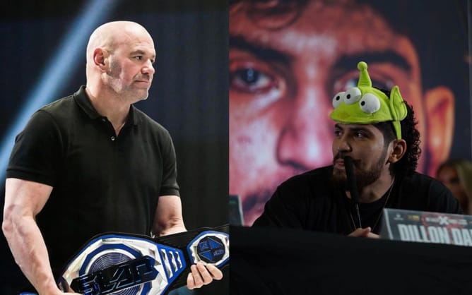 “Total unprofessional clown show” - Dana White reveals reasons behind hesitation to sign Dillon Danis to the UFC