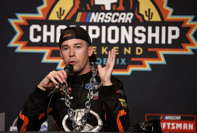 "I thank him for that" - Ben Rhodes on Grant Enfinger 'running him clean' during NASCAR Truck Series showdown in Phoenix