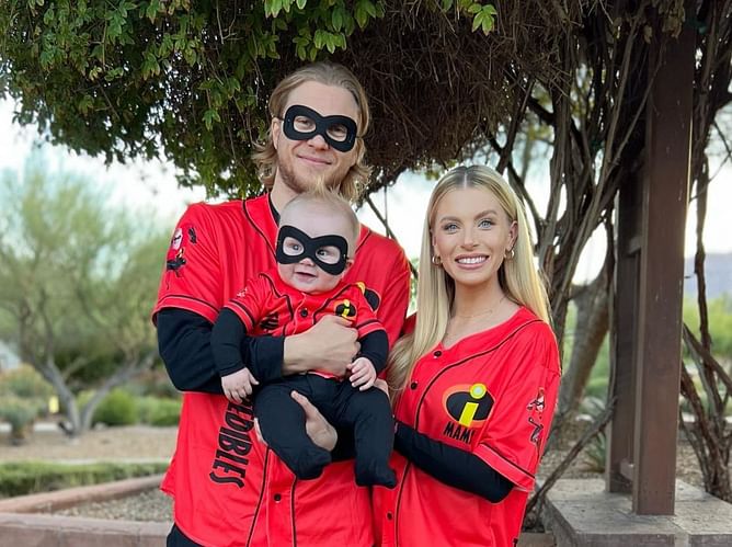 IN PHOTOS: William Karlsson's son Beckham looking adorable in Jack Jack from The Incredibles costume