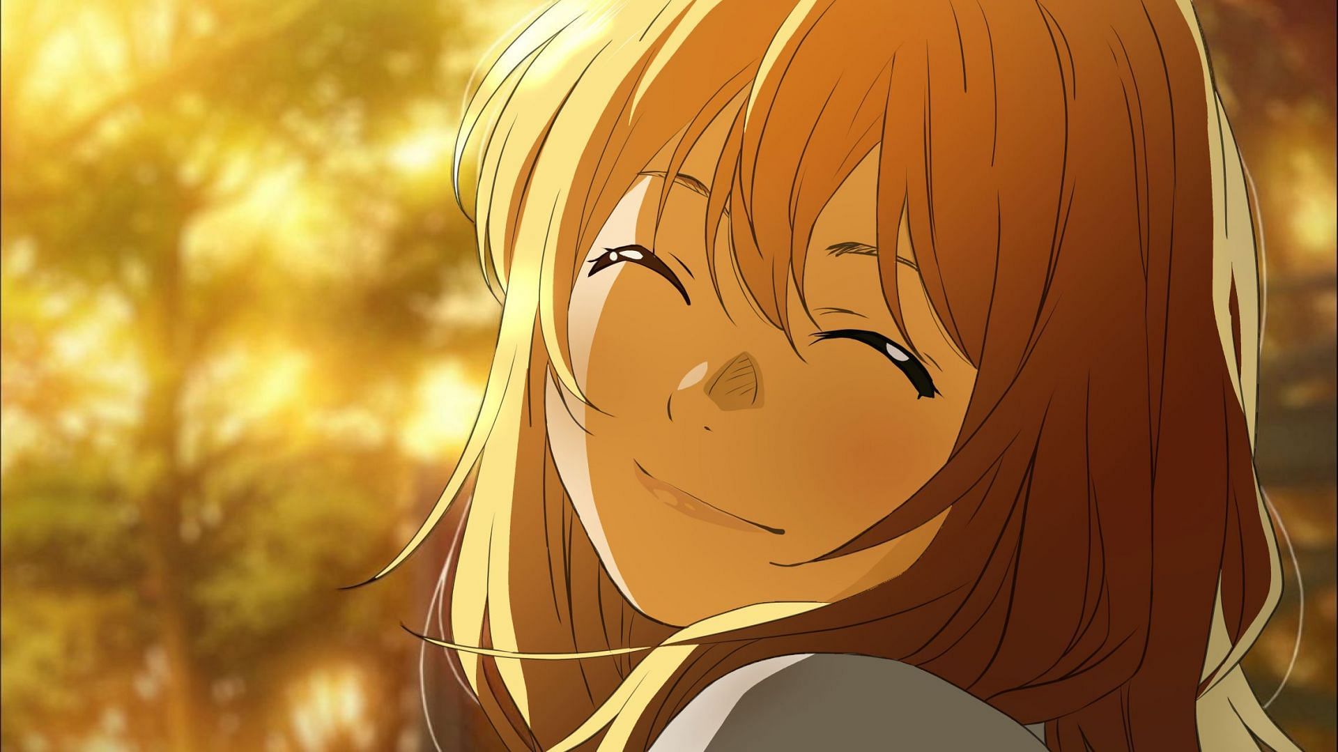 Kaori&#039;s emotional farewell in her illness (Image via A-1 Pictures)