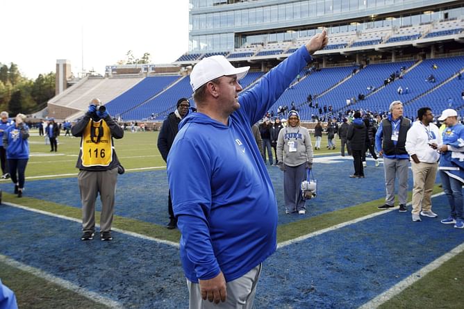 Is Mike Elko leaving Duke for Texas A&M? Texas A&M coaching search ends with former TAMU DC as Jimbo Fisher's replacement