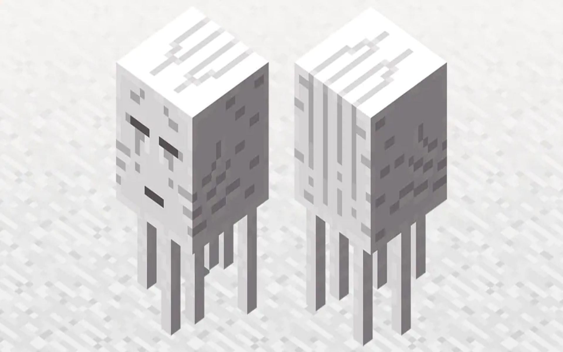 The spooky sounds of the Ghast come from a cat (Image via Mojang)