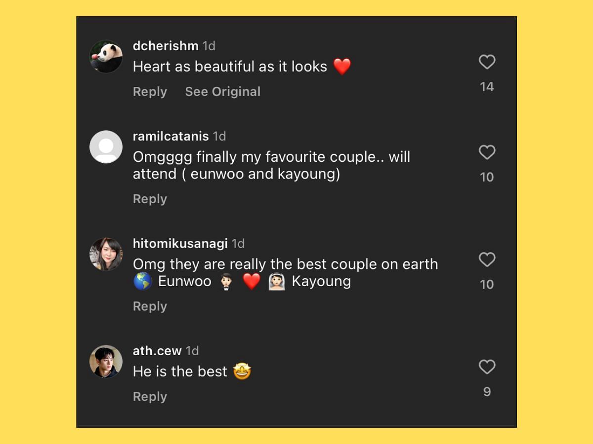 Fans react to Lee Dong-min&#039;s W Korea campaign with Mun Kayoung as a participant (Image via Instagram/ @wkorea)