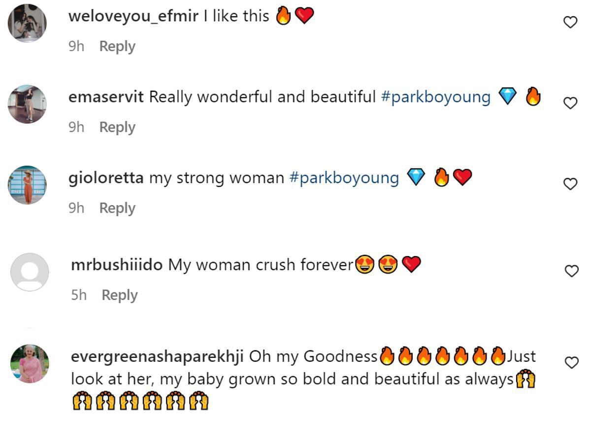 Fan comments (Image via @gqkorea/Instagram)