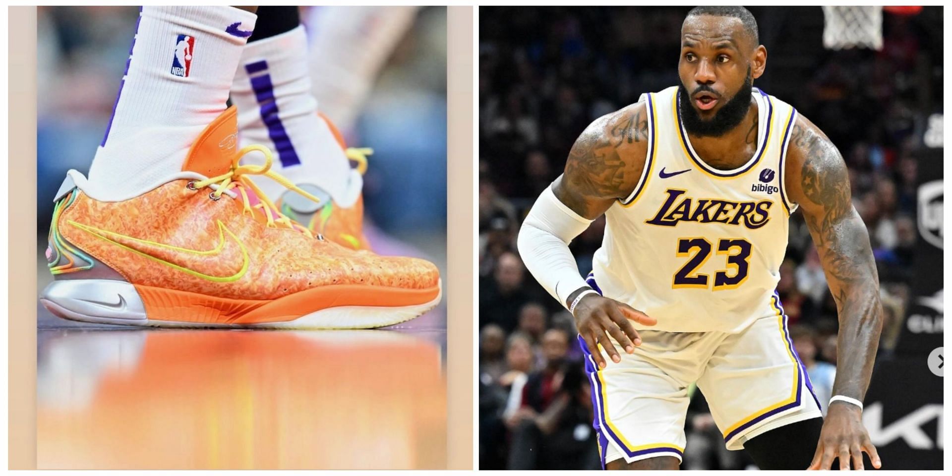 NBA fans voice hilarious opinions as LeBron James seeks suggestion for naming new shoes.