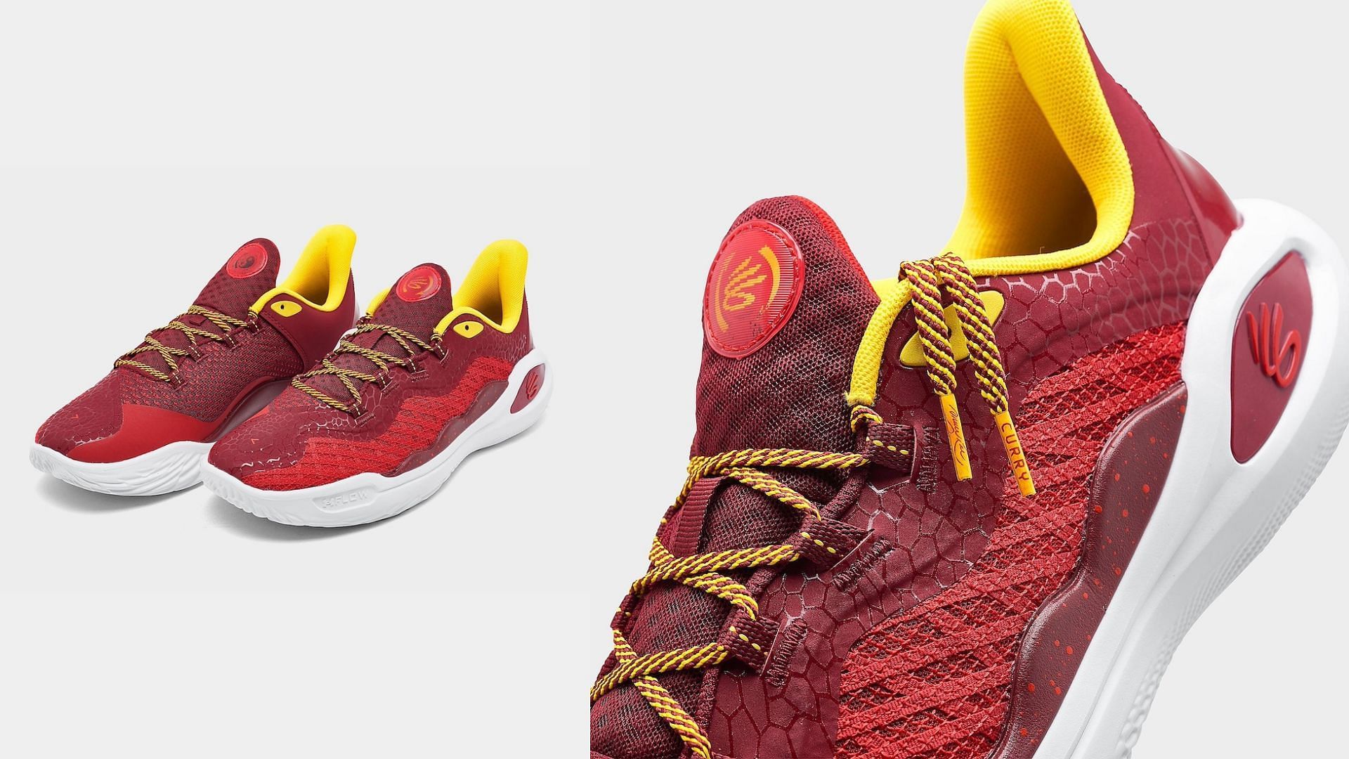 Here&#039;s a detailed look at the uppers of the shoe (Image via Under Armour)