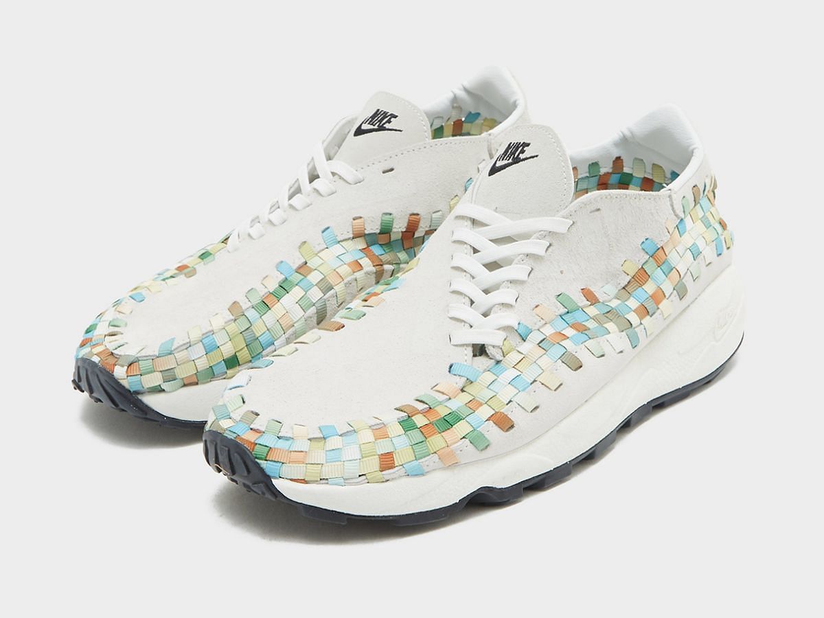 Nike Air Footscape woven &ldquo;Summit White&rdquo; sneakers