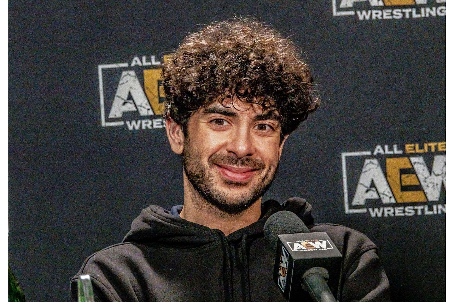 Tony Khan is the CEO and Head of creative of All Elite Wrestling