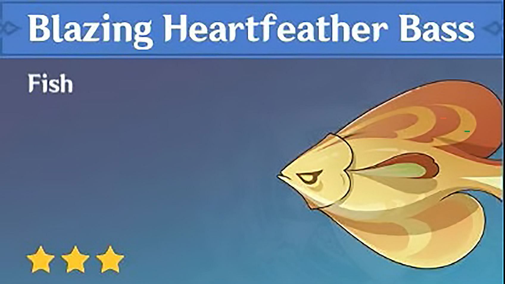 Blazing Heartfeather Bass (Image via HoYoverse)