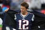 Tom Brady at Philadelphia Eagles v New England Patriots
