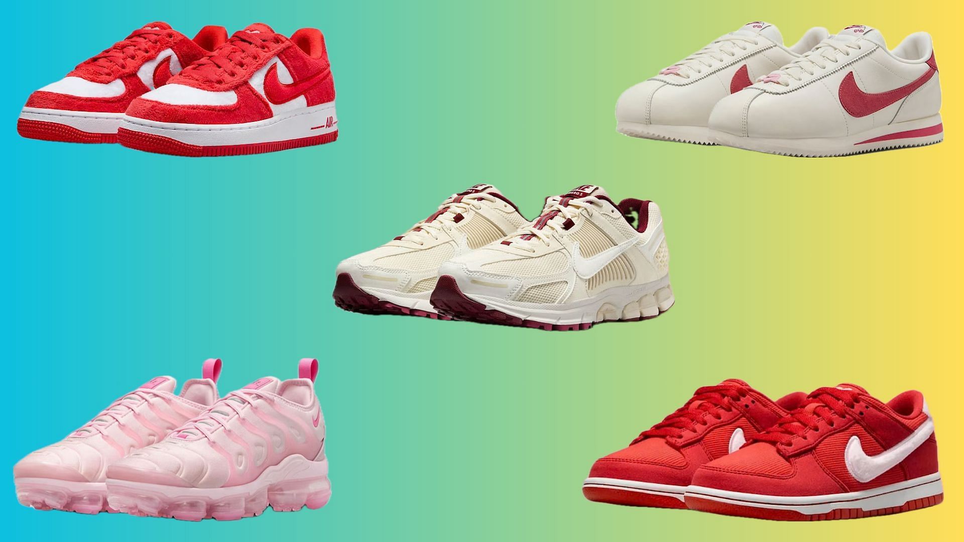 Five stylish Nike sneaker releases planned for Valentine