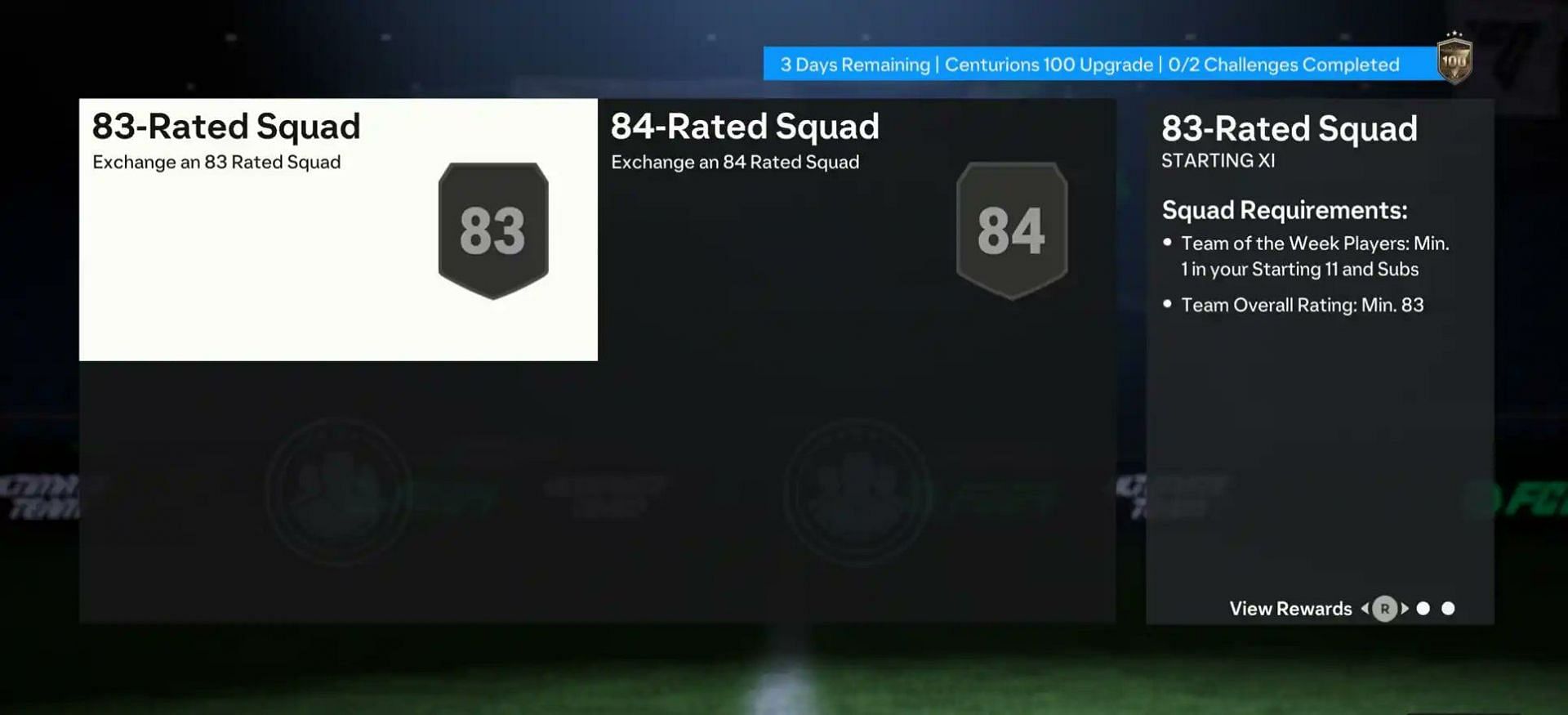 Conditions of the new challenge (Image via EA Sports)