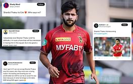 "He can be an asset for any team" - Social media reacts after KKR release Shardul Thakur ahead of IPL 2024 auction