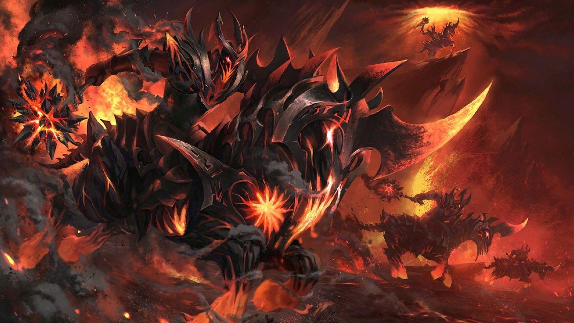 Burning Nightmare set (Image via Dota 2)