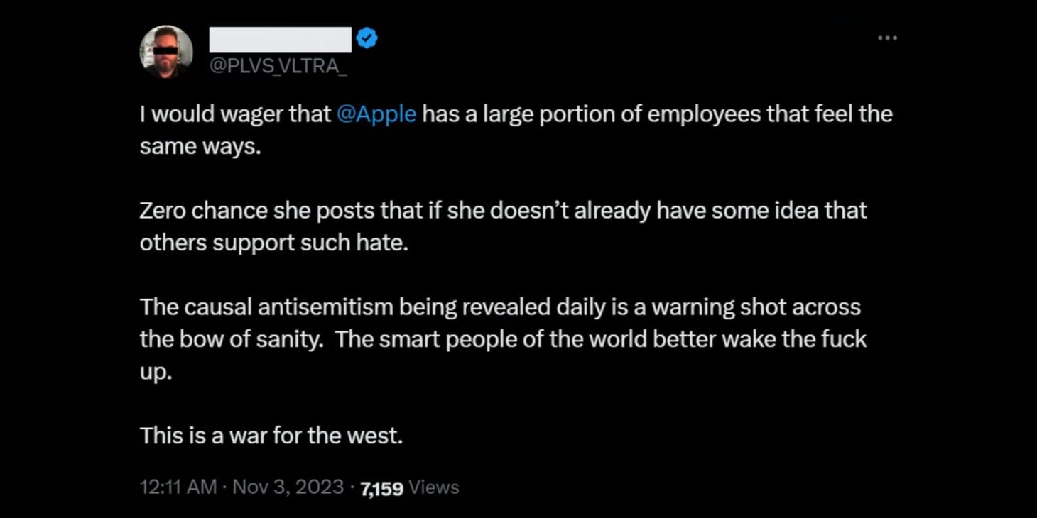 Natasha Dach What did Natasha Dach say? Apple employee fired after