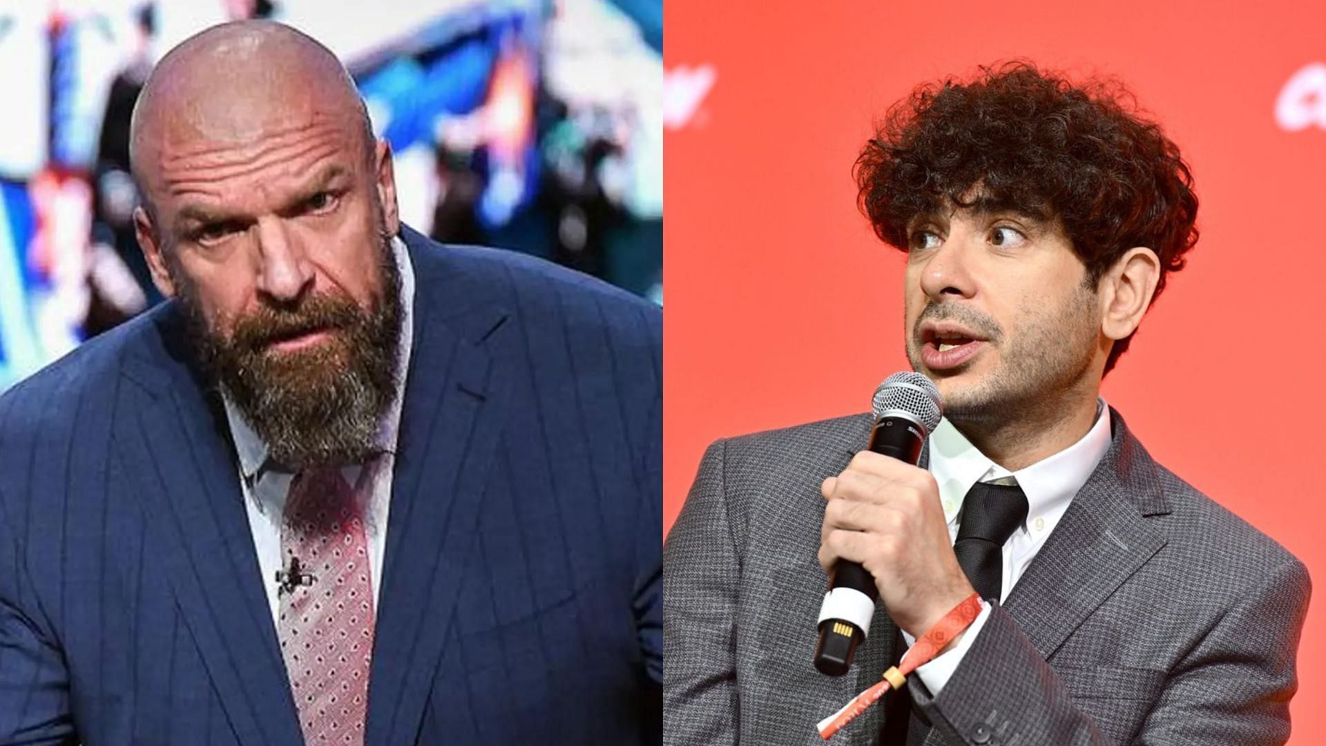 Triple H and Tony Khan are big names in WWE and AEW respectively