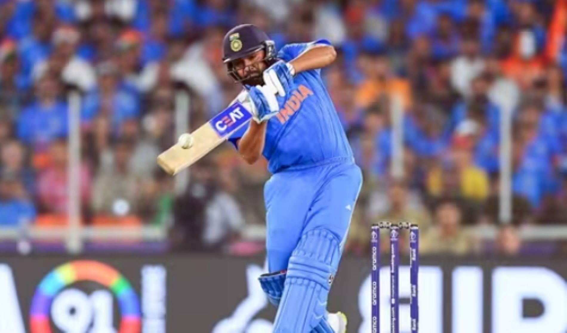 Rohit pulled and hooked at will throughout the World Cup.