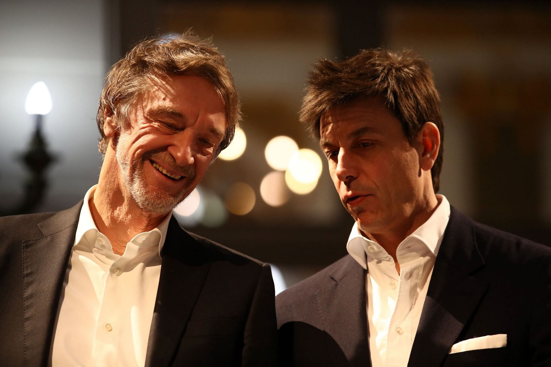 Sir Jim Ratcliffe (left) could freshen things up at Old Trafford.