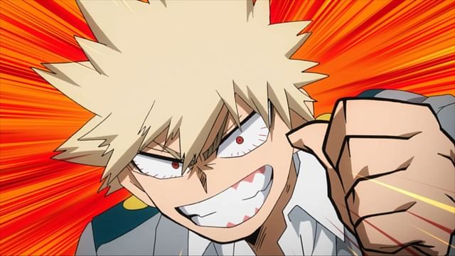 Bakugo calling himself 