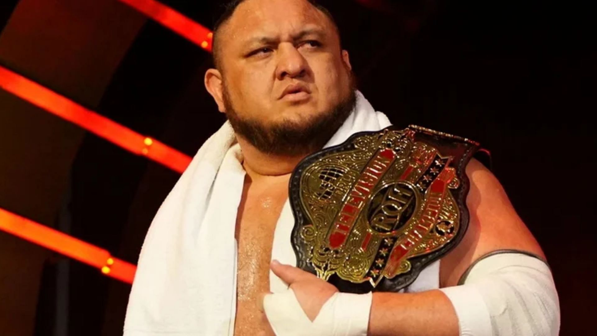 Samoa joe is a former WWE United States Champion