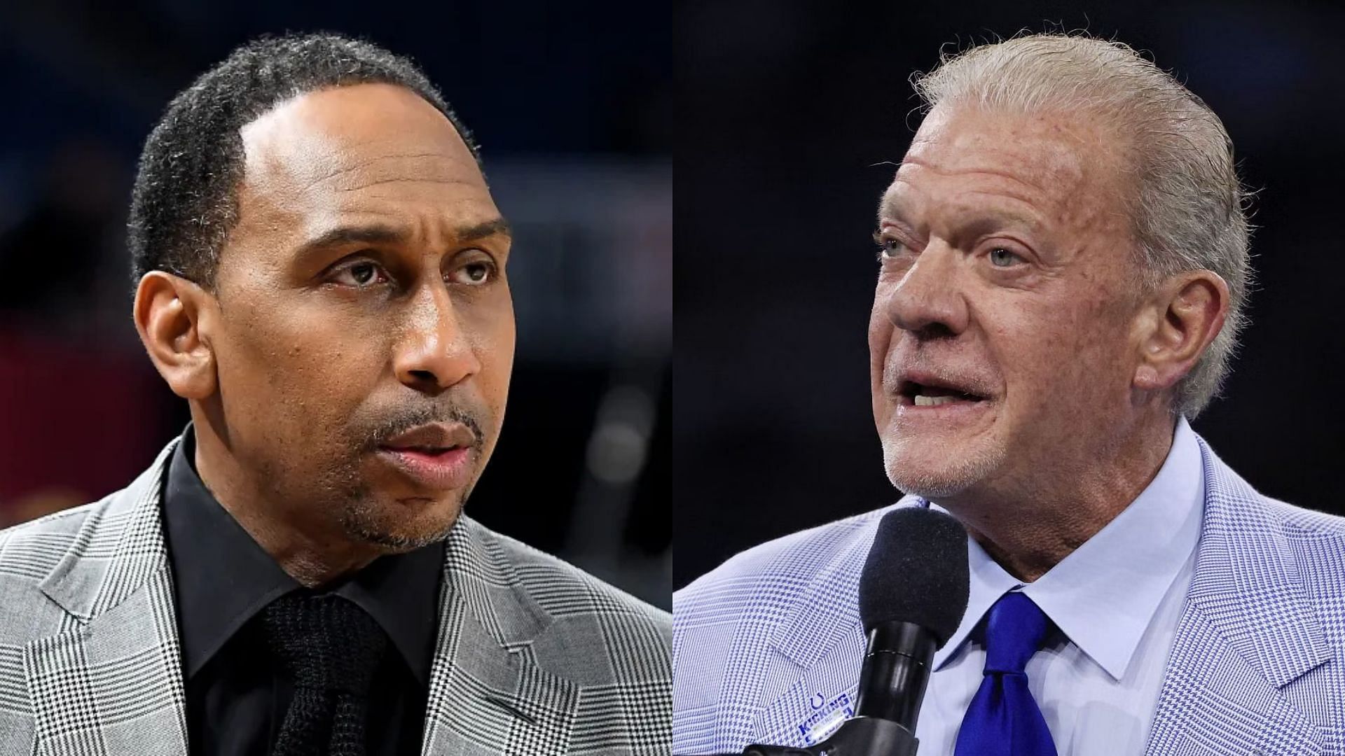 Jim Irsay has threatened to sue Stephen A Smith over comments made on First Take