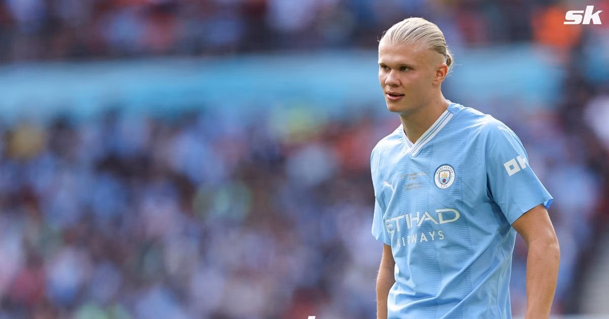 Manchester City striker Erling Haaland posts message of peace on social media