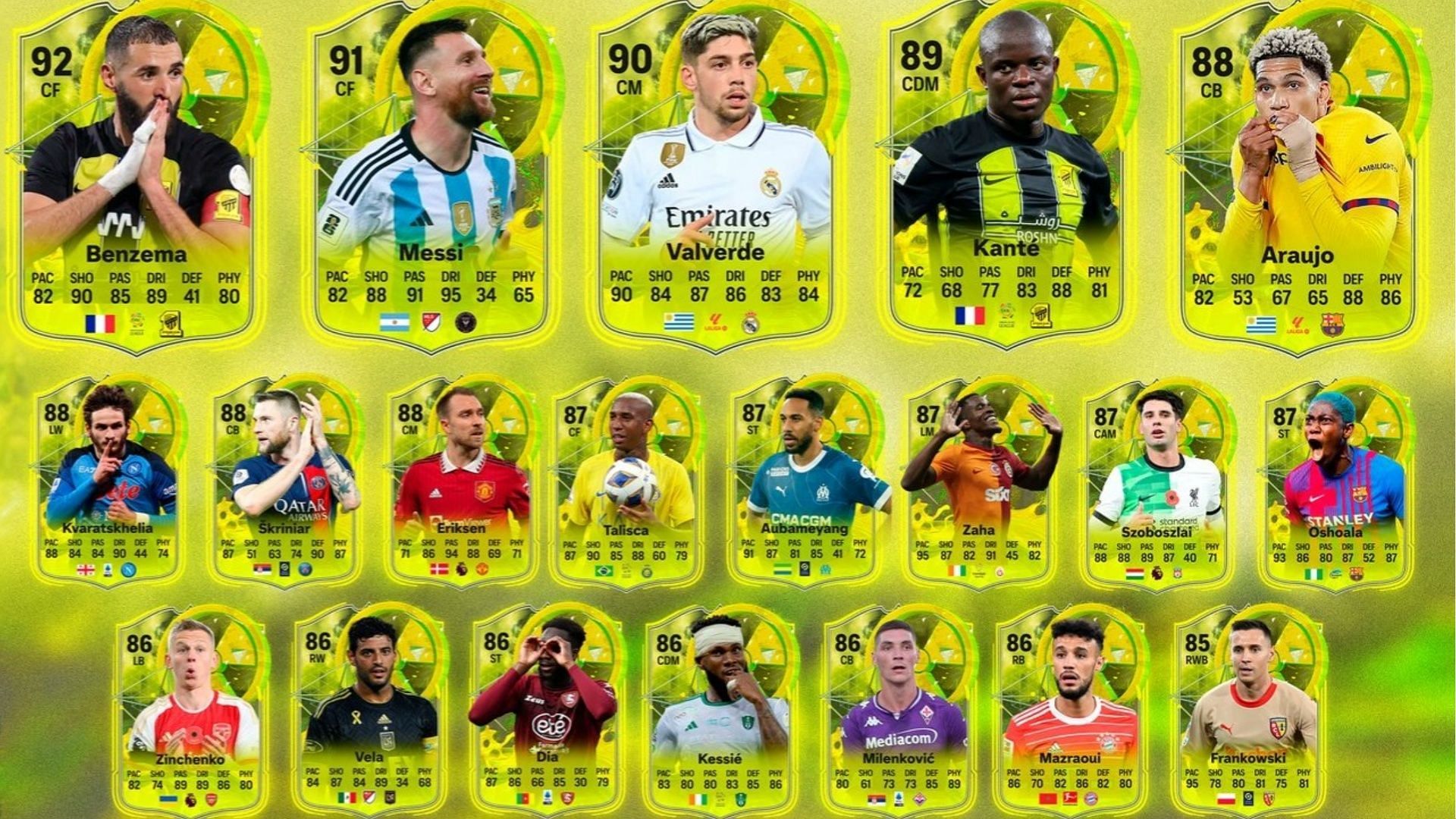 Radioactive promo is coming soon in EA FC 24 (Image via X/ ASY Trader)