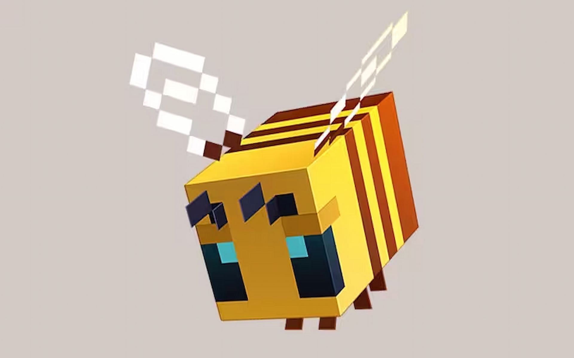 A Minecraft bee