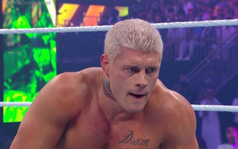 Crown Jewel 2023 Cody Rhodes makes vulnerable statement; opens himself