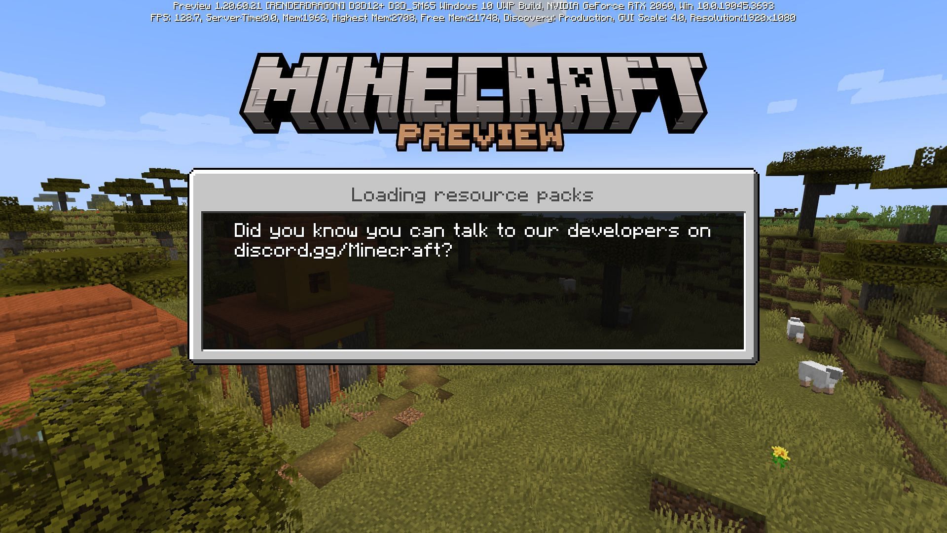 Minecraft: Bedrock Edition&#039;s loading screen tips can now be categorized based on player progress (Image via Mojang)