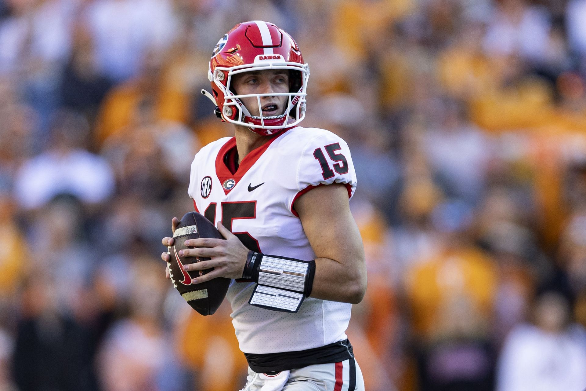 Carson Beck draft projection QB's NFL draft stock explored