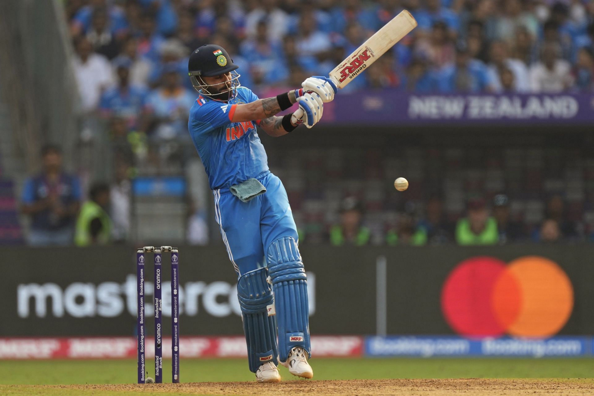 Virat Kohli struck nine fours and two sixes during his innings. [P/C: AP]