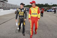Kevin Harvick and Joey Logano