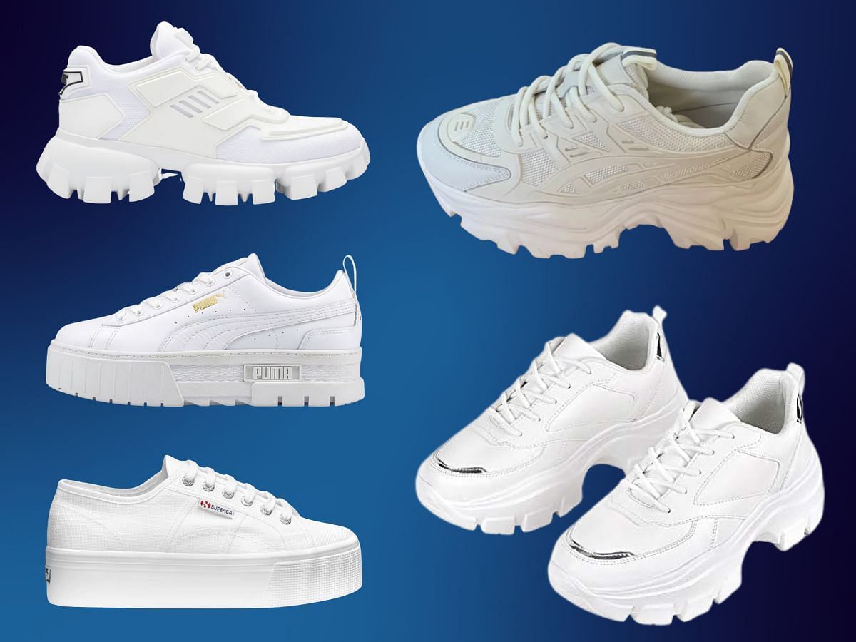 Best white chunky sneakers of all time (Image via Sportskeeda)