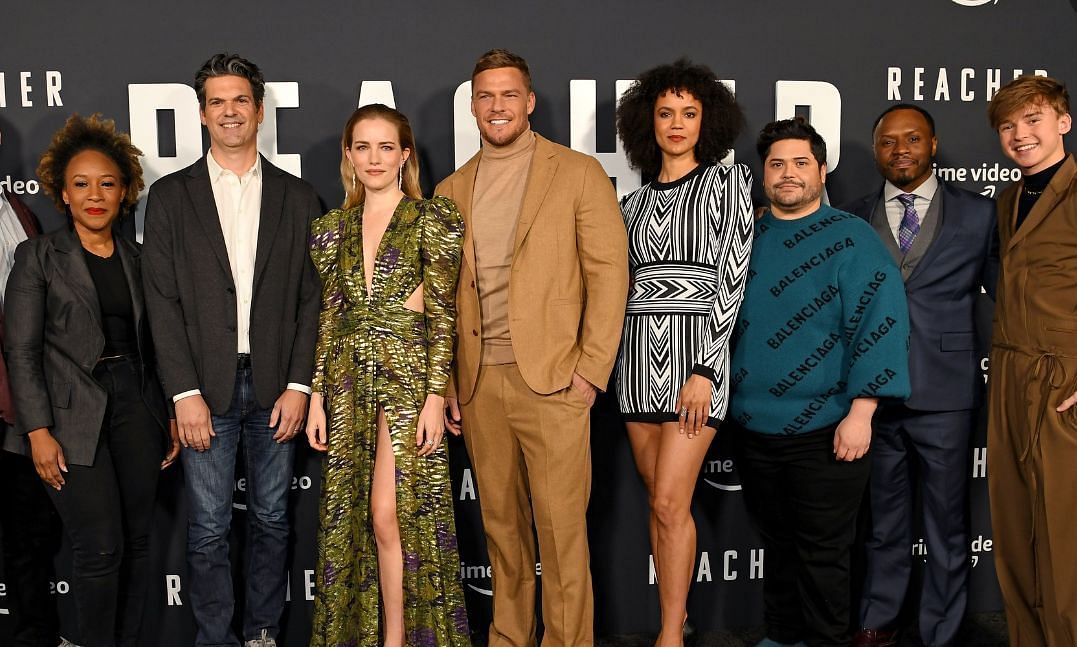 Who is in the cast of Reacher season 1?