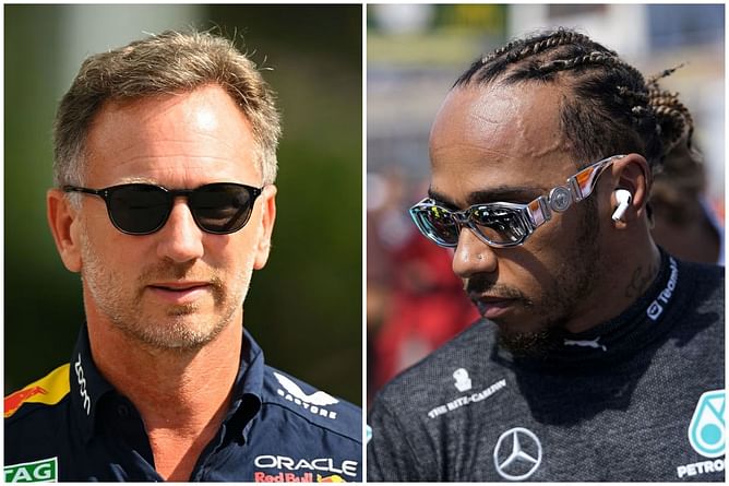 Christian Horner claims Lewis Hamilton reached out to join Red Bull before signing an extension with Mercedes this season