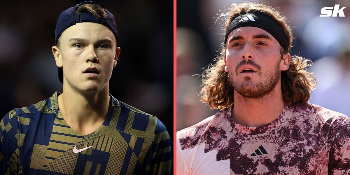 Holger Rune Stefanos Tsitsipas ATP Finals withdrawal 