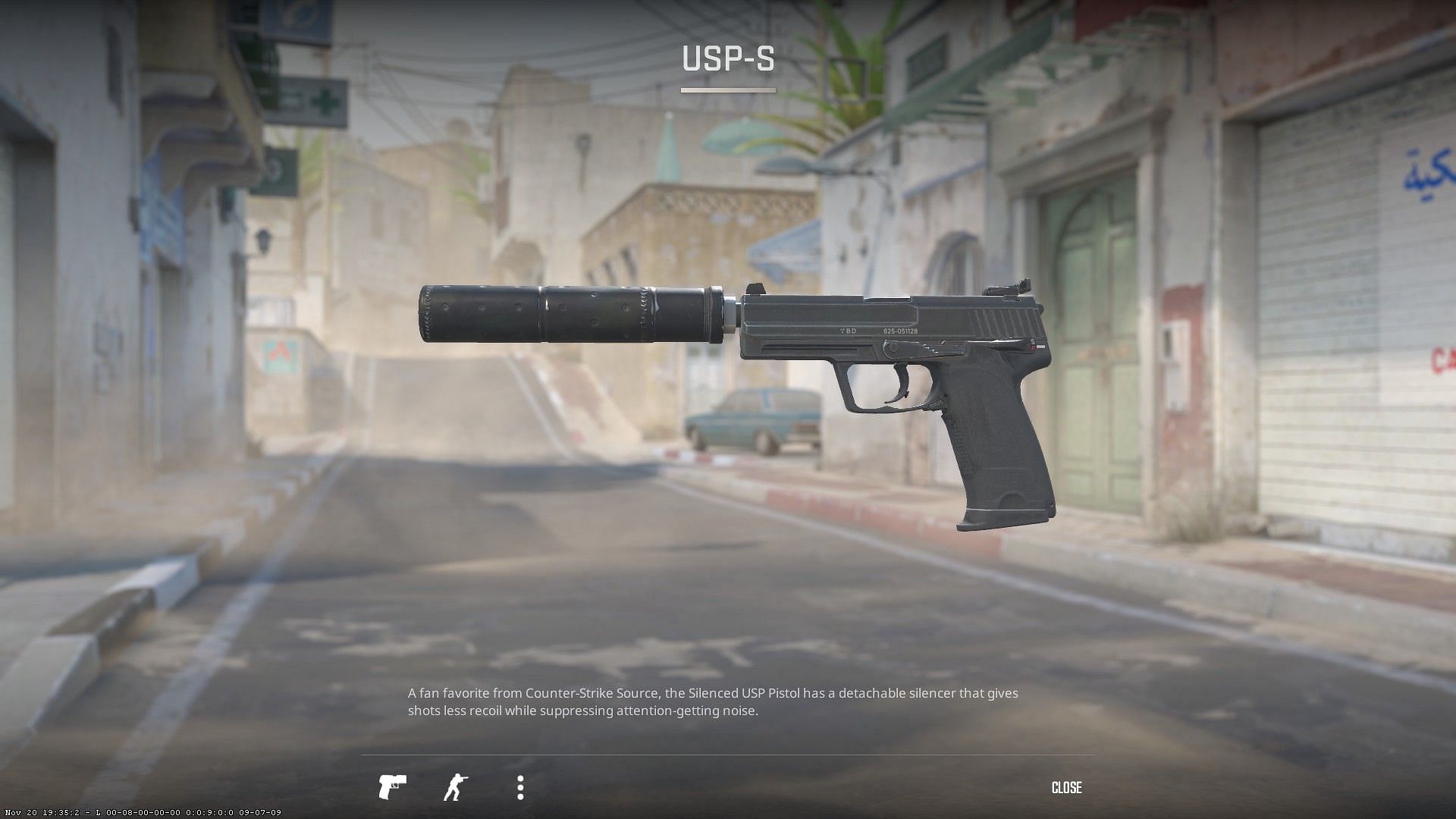 USP-S (Image via Valve)