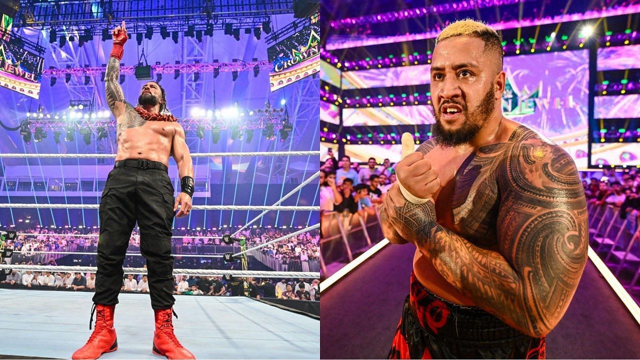 WWE सुपरस्टार्स रोमन रेंस और सोलो सिकोआ 