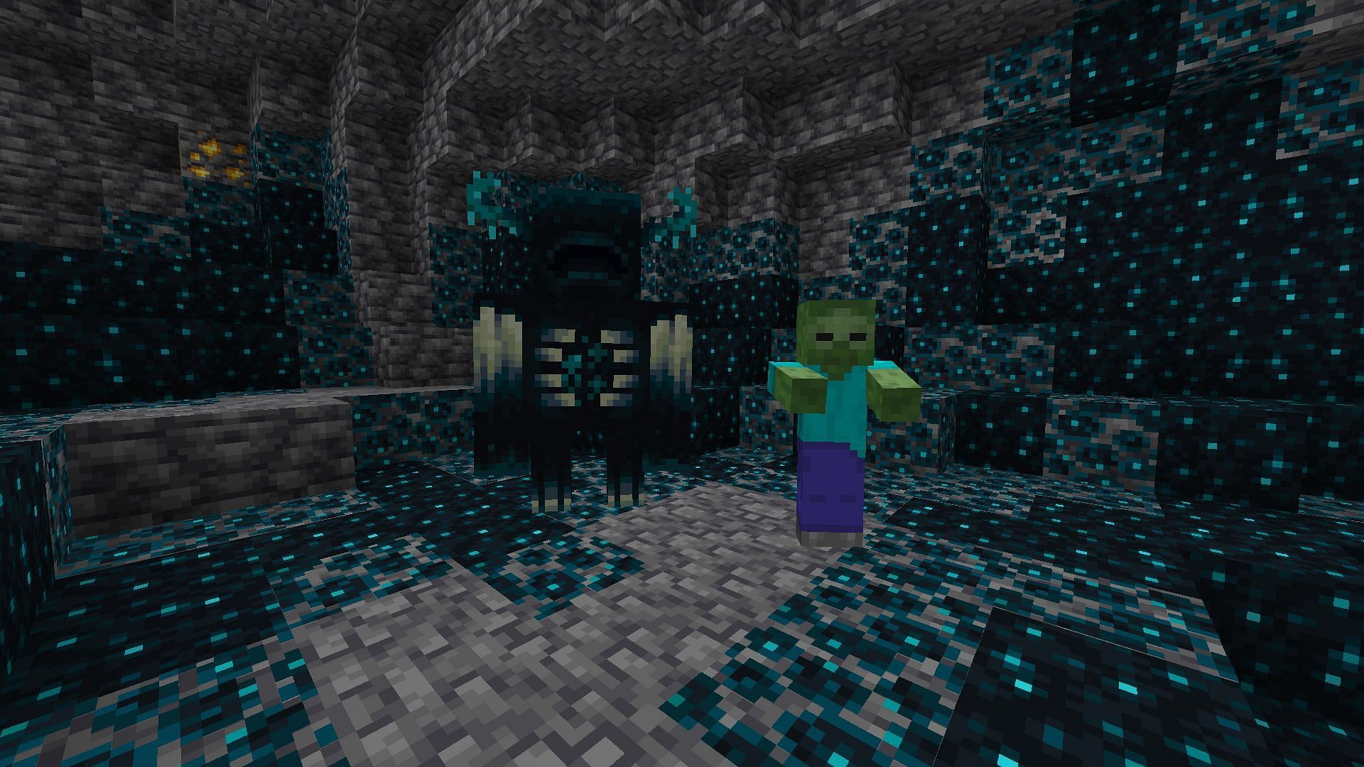 Warden will not summon from mob sounds in Minecraft (Image via Mojang)