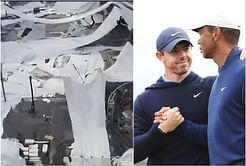 Watch: Drone footage shows extensive damage to Tiger Woods and Rory McIlroy’s TGL venue SoFi Center