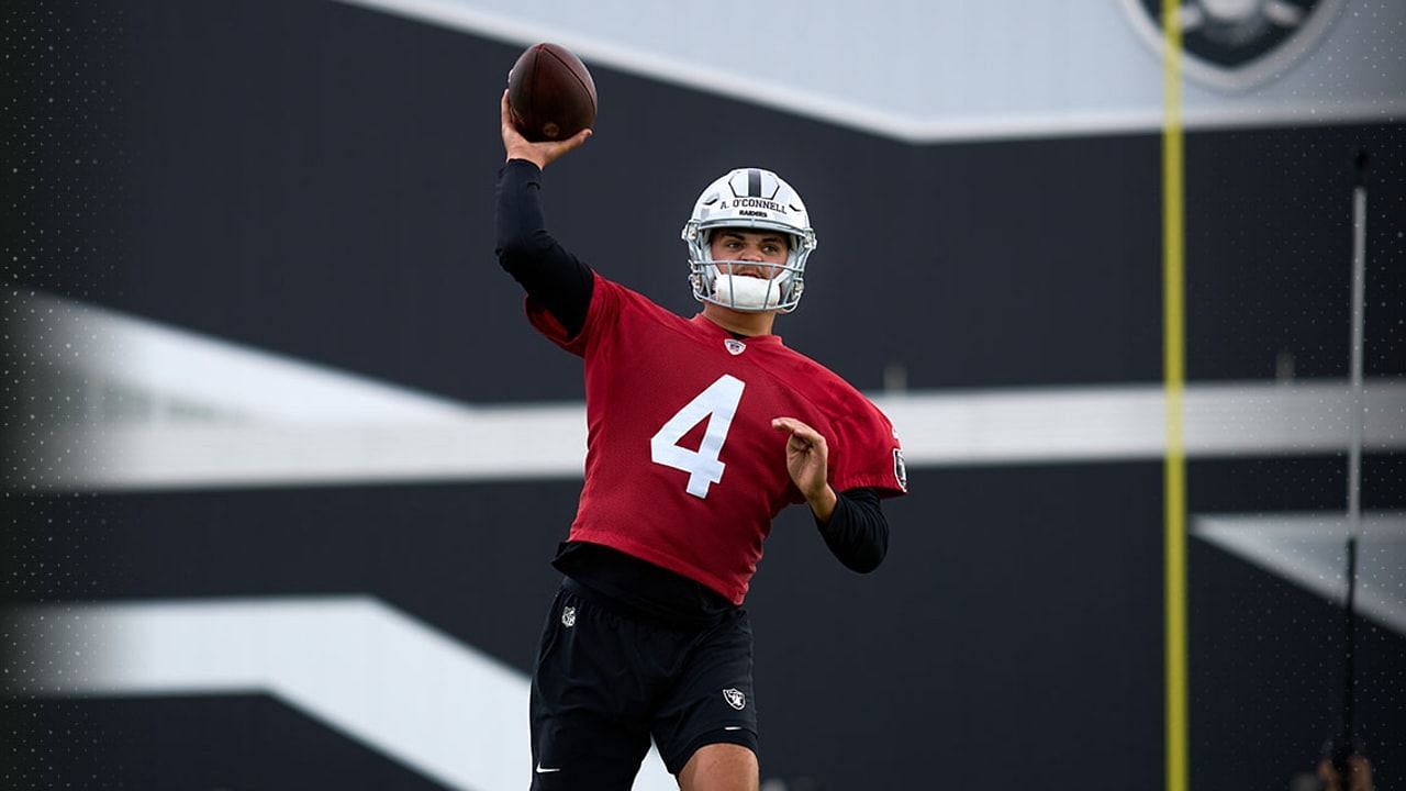 Aiden O&#039;Connell is expected to start as the Las Vegas Raiders QB in Week 12 of the 2023 NFL season