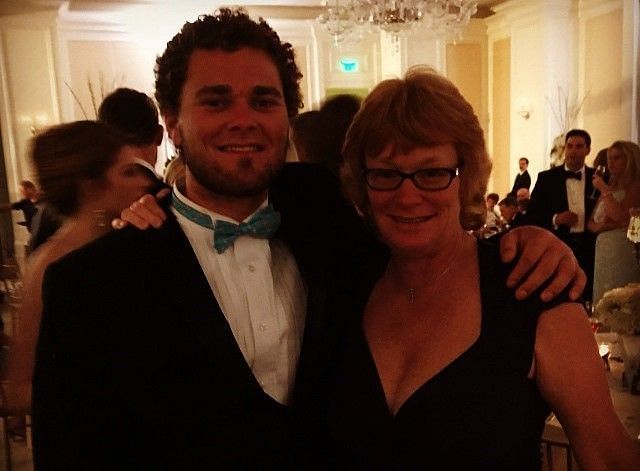 Jared Walsh with his mother Lisa Walsh. Source: Jared&rsquo;s official Instagram page/@walshey21