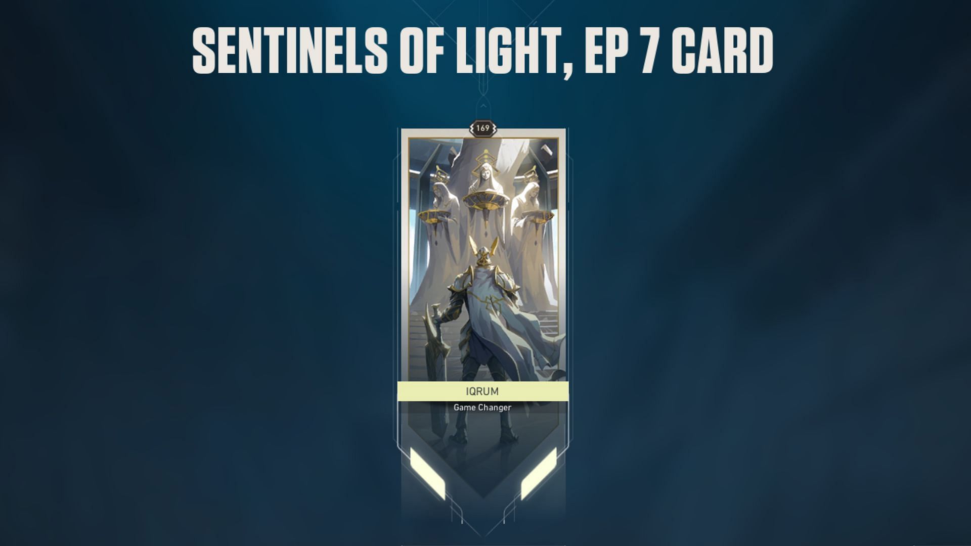 Sentinels of Light 2.0 player card in-game (Image via Riot Games)