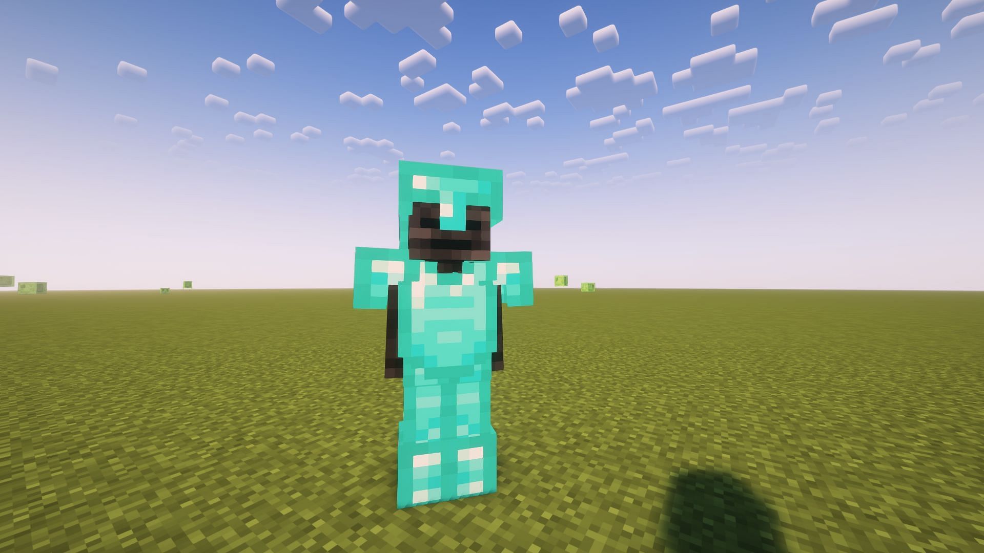 Wither Skeleton can pick up armor and wear it or can be summoned with armor using commands in Minecraft (Image via Mojang)