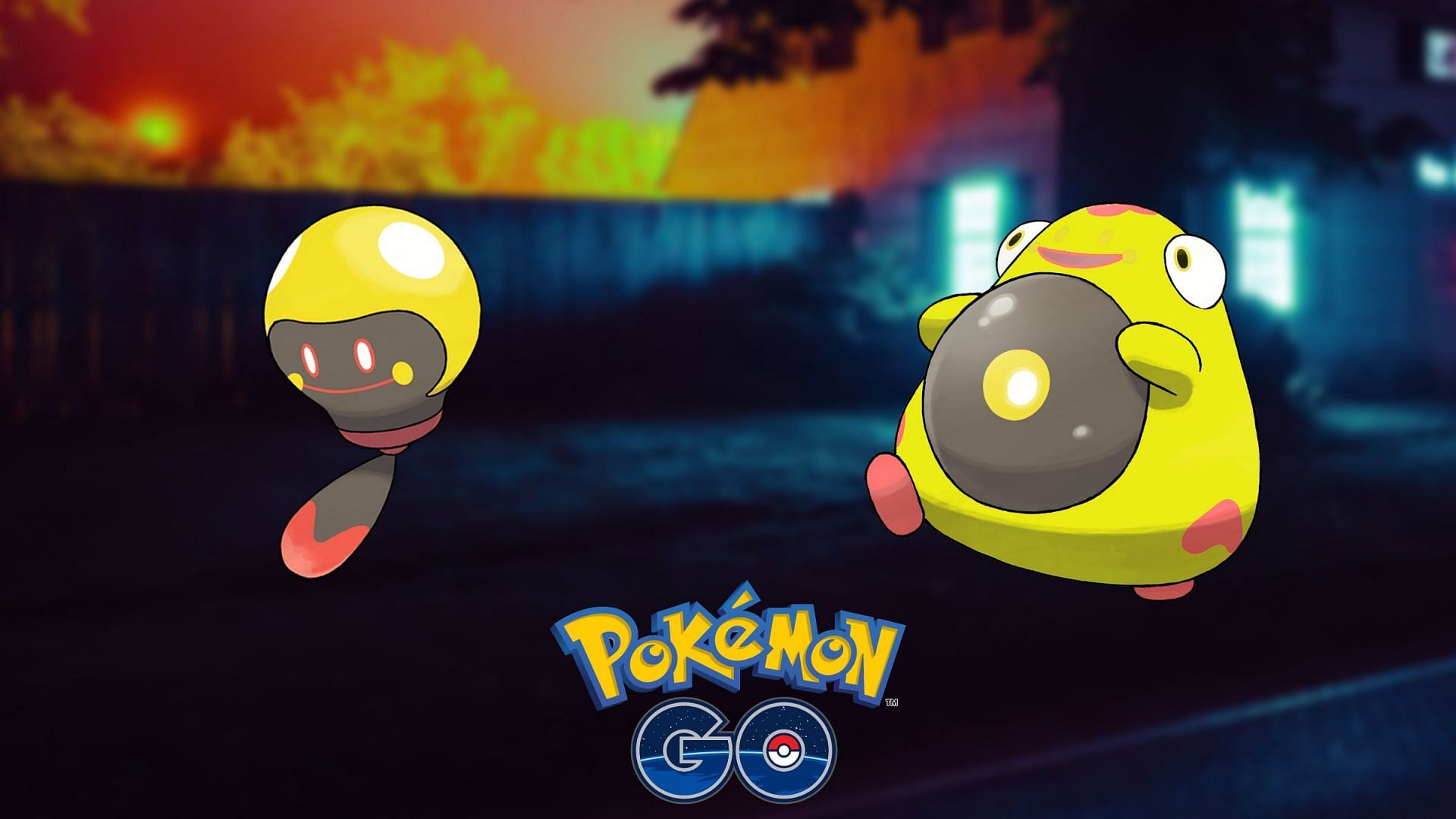 Download Shiny Voltorb: The Electric-type Pokémon Wallpaper